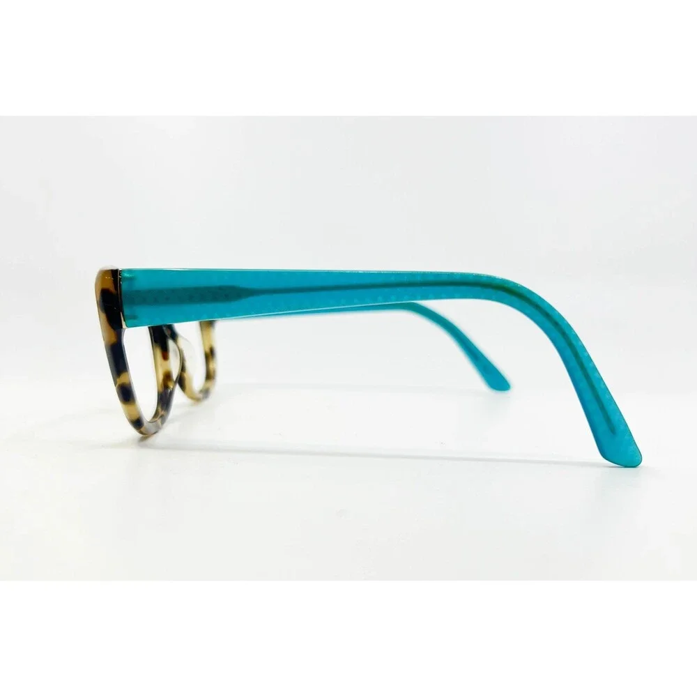 Kirkland Signature Eyeglasses Womens Tortoise Teal KS Molly 53-17-135 39849